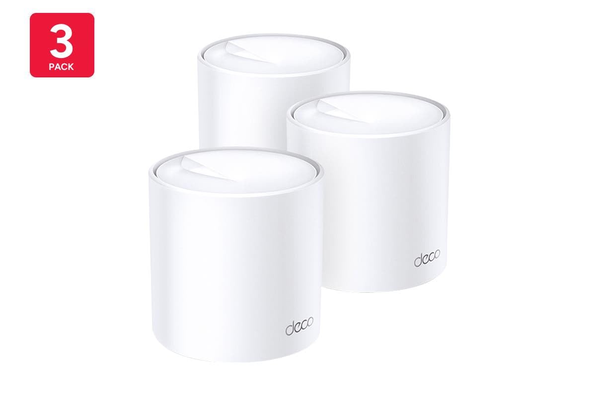 TP-Link Deco X60 3-pack, AX5400 Mbps, 1 GHz Dört Çekirdekli TP-Link Deco X60 3-pack, AX5400 Mbps, 1 GHz Dört Çekirdekli